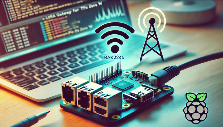 Setting up a LORA Gateway for TTN based using a RAK2245 and Raspberry Pi Zero W